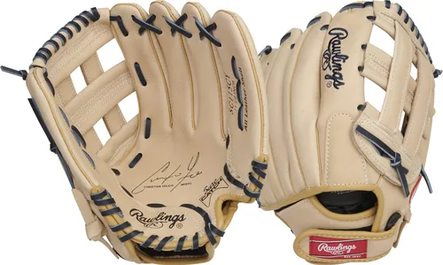 Vista 24 de Rawlings Guante de béisbol y sóftbol Sure Catch Modelos de T-Ball, para jóvenes y adultos recreativos Múltiples tallas y estilos