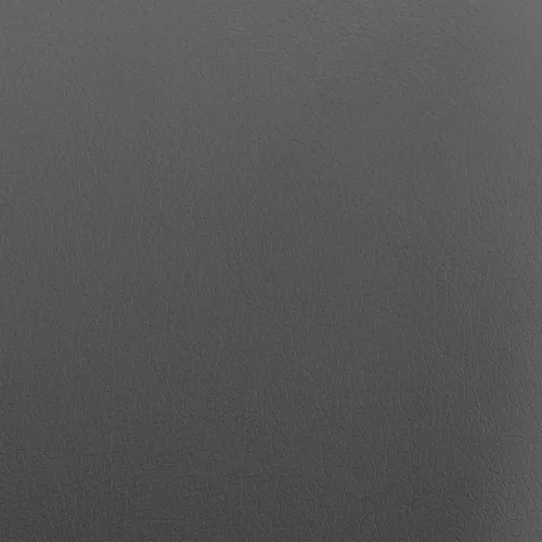 Vista 11 de Armen Living Taburete de cuero sintético gris Tandy y metal negro de 26 pulgadas