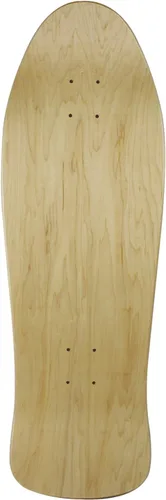 Vista 2 de Moose Old School - Tabla de monopatín (10 x 30 pulgadas, natural)