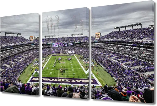 Vista 37 de Lincoln - Lienzo decorativo para pared, diseño de campo financiero de Filadelfia, paisaje de estadio de fútbol de Filadelfia, decoración de pared