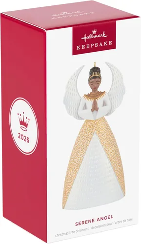 Vista 7 de Hallmark Keepsake Adorno de Navidad (Serene Angel)