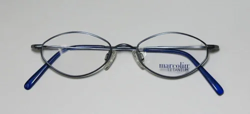 Vista 2 de Marcolin 2031 MensWomens Designer Full-Rim Shape Titanium Light Weight Classy EyeglassesGlasses