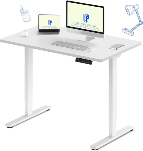 Vista 11 de FLEXISPOT Escritorio eléctrico de pie E3 con motor doble, 48 x 24