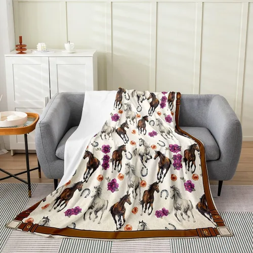 Vista 16 de Erosebridal Manta de vaquero occidental de 40 x 50 pulgadas, diseño del desierto americano del salvaje oeste americano, ilustración dibujada a mano