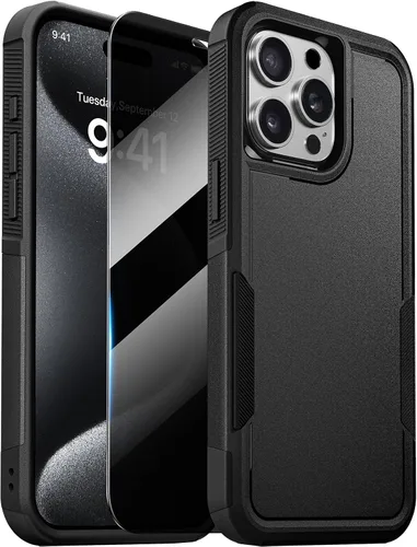 Vista 31 de Diaclara Funda diseñada para iPhone 12/iPhone 12 Pro, [con protector de pantalla de privacidad] [antiespía]