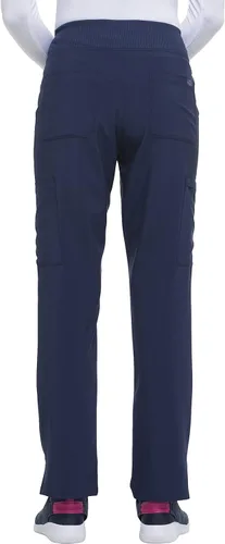 Vista 5 de Pantalón médico Dickies EDS Essentials para mujer, tiro natural, pierna cónica, sin cordones. DK005