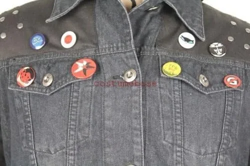 Vista 5 de Infamous Second Son Costume Complete Jacket Vest Beanie Cap Delsin Rowe Tattoo