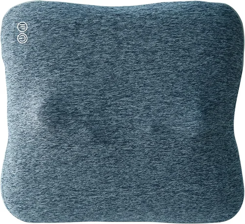 Vista 3 de Master Massage Bravo Shiatsu 4D - Almohada de masaje de tejido profundo, color azul oscuro