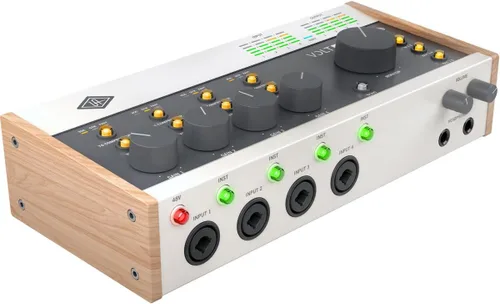 Vista 12 de Universal Audio Volt 2 - Interfaz de audio USB Interfaz USB-C 2x2 con emulación de tubo 610 y MIDI para músicos, podcasters y streamers