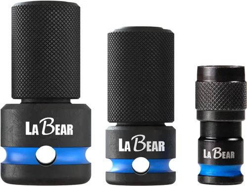 Vista 12 de LABEAR - Adaptador de llave de impacto, 1/2 "hembra a convertidor hexagonal de 7/16", liberación rápida, mandril de cambio rápido, adaptador
