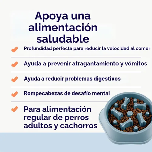 Vista 5 de Miracle Vet Tazones de alimentación lenta para perros que comen rápido, para perros pequeños y medianos, laberinto de rompecabezas para perros que
