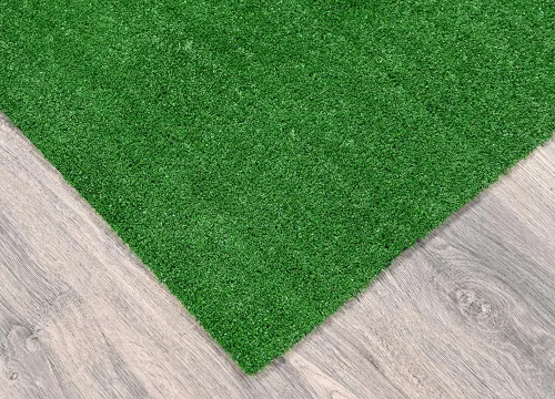 Vista 7 de Garland Rug, Alfombra de césped artificial verde de 4 x 6 pies, para interiores y exteriores, rectangular (GG000A048072K8)