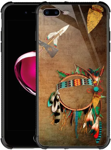 Vista 33 de CARLOCA Funda compatible con iPhone 8 Plus, iPhone 7 Plus para hombres y niños, increíble diseño de patrón de luz espacial nebulosa, a prueba