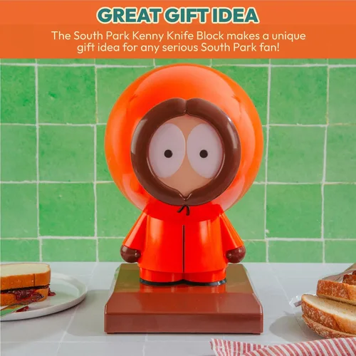 Vista 7 de Surreal Entertainment South Park Kenny Portacuchillos con 10 Ranuras