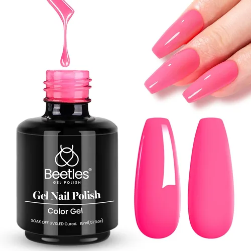 Vista 13 de Beetles - Esmalte de uñas en gel, 1 unidad de 0.5 onzas fluidas (15ml), extracción por remojo, arte de uñas, estética de manicura, bricolaje, curado