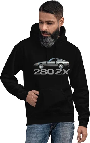 Vista 4 de JG Infinite Sudadera con capucha Datsun 280zx GL JDM Classic Car Club 1982
