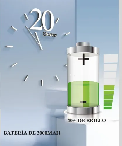 Vista 4 de COLORLIFE Lámpara de escritorio con clip, 7 W, 2600 mAh, cuello de cisne flexible, funciona con pilas, lámpara de lectura recargable con abrazadera