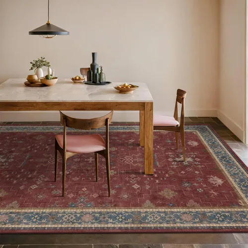 Vista 57 de Hazo Haus – Alfombra pequeña para entrada, cocina o baño, antideslizante con base de goma, resistente a las manchas y a la decoloración, diseño