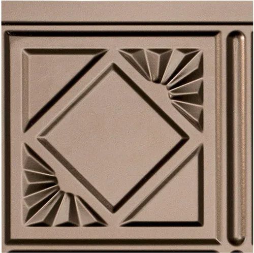 Vista 37 de FASÄDE Vinilo decorativo de estilo tradicional / patrón 4 de 18 x 24 pulgadas en muro en bronce antiguo (paquete de 5)
