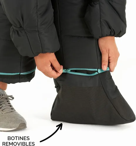 Vista 3 de Saco de dormir portátil Selk'bag Original - Saco de dormir para exteriores e interiores - Traje de saco de dormir - Rango de temperatura de 35 a 44