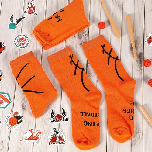Vista 6 de Shinymoon 112 Pcs Basketball Gifts Bulk 12 Pairs Basketball Socks for Girls Youth Athletic 100 Pcs Basketball Stickers