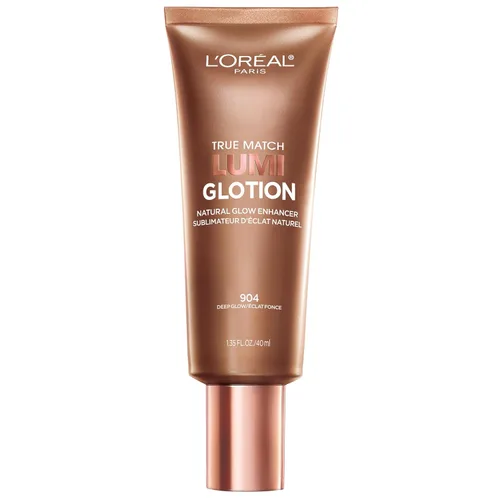 Vista 13 de L'Oréal Paris Maquillaje True Match Lumi Glotion, Potenciador de brillo natural, Iluminador resaltador, Gotas bronceadoras para un brillo bañado por