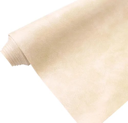 Vista 14 de 2 yardas de 54" x 72" pulgadas, textura de corteza envejecida, tela de piel sintética suave negra, tela de cuero falso negro, vinilo para tapicería