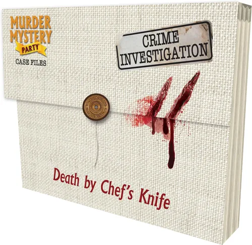 Vista 10 de Death by Chef's Knife Case Files Juego de detectives con evidencia, a