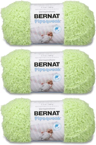 Vista 10 de Bernat Pipsqueak - Hilo para bebé, paquete de 3 unidades de 3.5 onzas (3.53 oz/3.5 onzas), poliéster, 5 voluminosos, 101 yardas, tejido/ganchillo