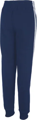 Vista 2 de adidas Pantalón deportivo icónico de tricot para niños, azul marino universitario, S (8 Plus), Azul marino colegial