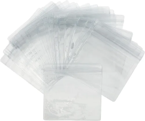 Vista 9 de Stockroom Plus Paquete de 100 bolsas de plástico transparente para joyas, aretes, collares, mini bolsas resellables para pequeñas empresas