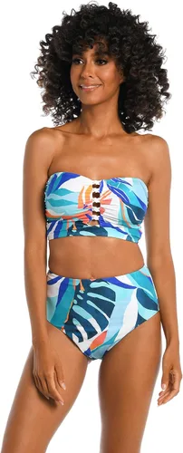 Vista 3 de La Blanca Bañador de bikini bandeau para mujer