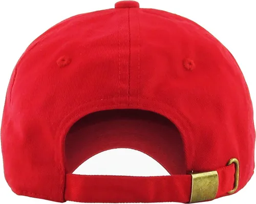 Vista 116 de KBETHOS® Gorra de béisbol de algodón ajustable de algodón con corona baja clásica