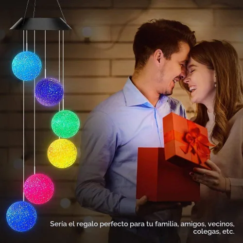 Vista 7 de Solor Linterna eólica portátil con sonido