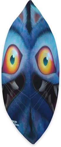 Vista 2 de Almohada de KPop Demon Hunters Derpy Tiger con licencia