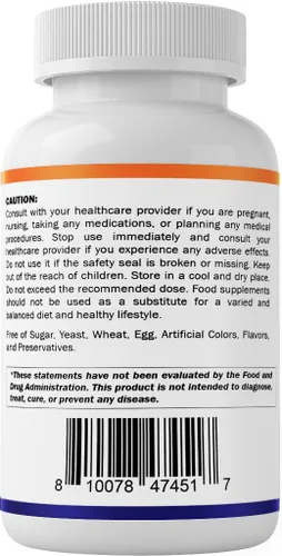 Vista 9 de Vitamatic Ácido fólico 800 mcg - 500 Tabletas Vegetarianas - Vitamina B9