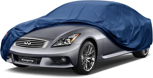 Vista 13 de Kaugung Funda de coche resistente para BMW M2 (2019-2024), impermeable, resistente a todo tipo de clima, protección contra el sol, lluvia, polvo