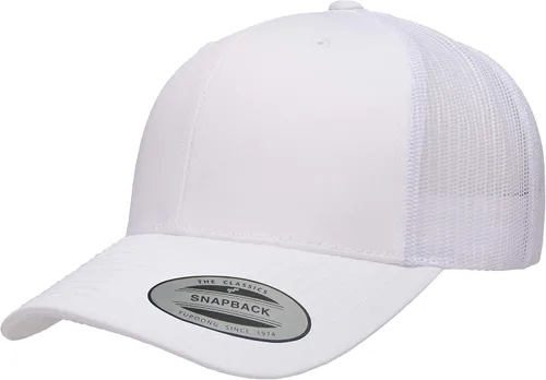 Vista 33 de Yupoong Gorra de camionero retro Multicam de Yp Classics Alpine/Blanco