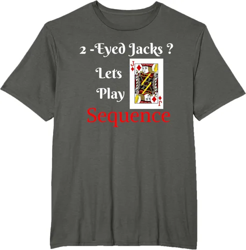 Vista 6 de Camiseta divertida con texto en inglés "I Have 2-Eyed Jacks Lets Play A Card Board Game