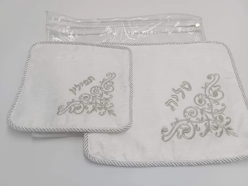 Vista 4 de Auténtico juego de tequilina kosher – Nusach sefardí, diestro (usado en el brazo izquierdo) – para Bar Mitzvah & Groom – Parshiyot escrito a mano