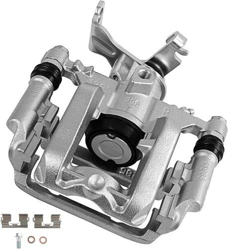 Vista 37 de cciyu Conjunto de pinza de freno trasera izquierda 18B4644A con soporte para Buick Rendezvous, para Chevy Venture, para Oldsmobile Silhouette