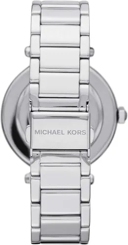 Vista 2 de Michael Kors Outlet Parker Reloj de cuarzo para mujer Plateado MK6658