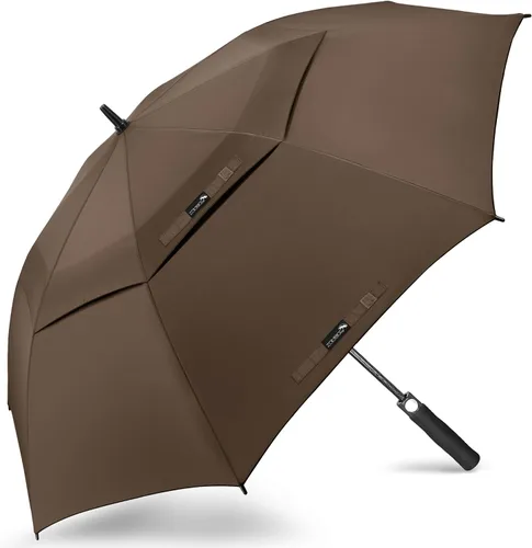 Vista 29 de ZOMAKE - Paraguas de golf a prueba de viento, extragrande, de gran tamaño, de doble dosel resistente para lluvia, juegos deportivos y carrito