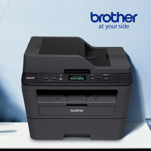 Vista 8 de Impresora láser inalámbrica compacta Brother DCPL2540DW, Negro