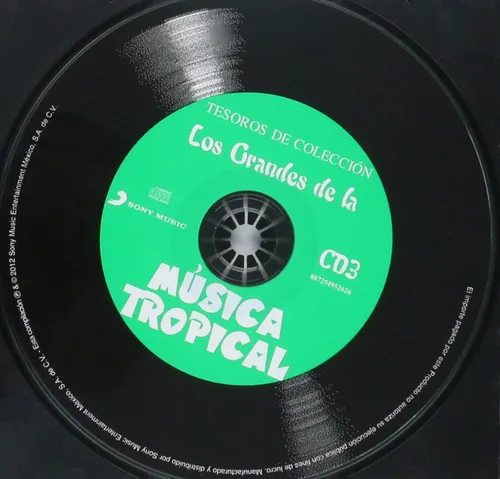 Vista 5 de Tesoros De Coleccion "Los Grandes De La Musica Tropical" Varios artistas.