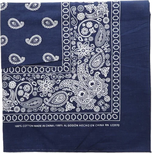 Vista 10 de Motique Accessories Bandana Paisley Extra Grande de 27x27 Pulgadas