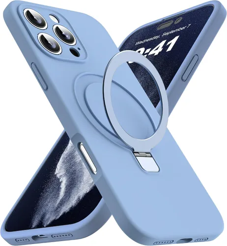 Vista 59 de Funda diseñada para iPhone 11 con soporte magnético invisible Compatible con Mag-Safe, a prueba de caídas de grado militar, a prueba de golpes