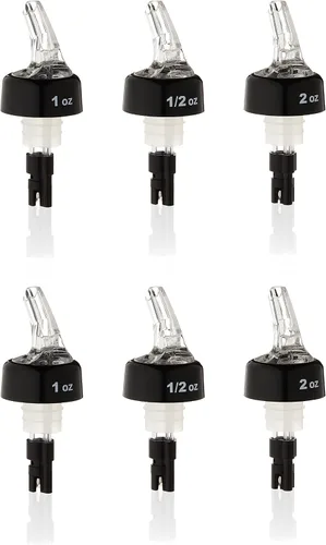 Vista 8 de True Ace - Boquilla para verter licor medido, vertedor de 1/2 onza, se adapta a botellas de licor estándar, accesorios de bar y cóctel, plástico
