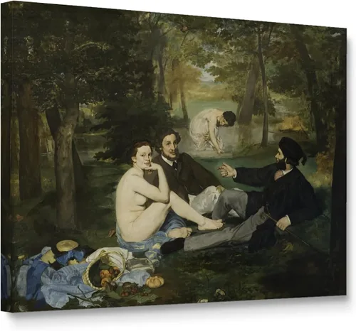 Vista 26 de Niwo ART - Montañas y mar, serie de pinturas más famosas del mundo, lienzo de pared para decoración del hogar, envoltura de galería, estirado