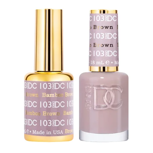 Vista 18 de DND - Juego de esmaltes de gel, colección beige nude, esmalte de gel UV/LED y esmalte de uñas secado al aire, dúo de esmalte a juego sin astillas